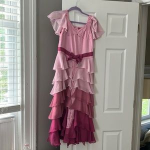 Wizarding World authentic beautiful gown worn by Hermoine to the ball